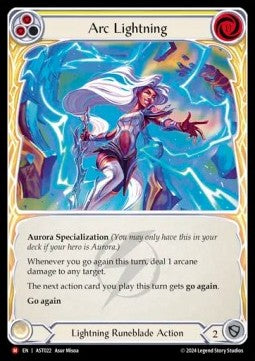 Arc Lightning (Regular) - Armory Deck: Aurora (Majestic) [AST-022]