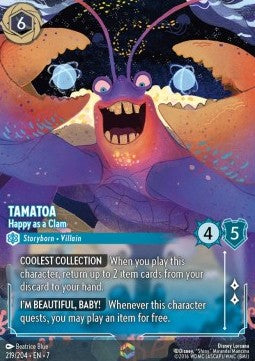 Tamatoa - Happy as a Clam (V.2) - Archazia's Island (Enchanted) [7ARI-219]