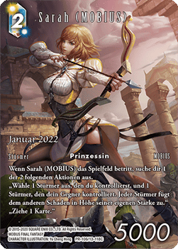Sarah (MOBIUS) (13-118) - Promos (Promo) [PR-106]