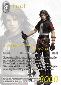 Squall (18-104) - Promos (Promo) [PR-126]