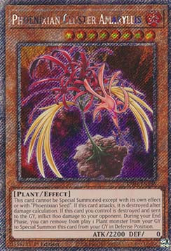 Phoenixian Cluster Amaryllis (V.1 - Platinum Secret Rare)