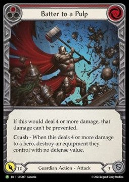 Batter to a Pulp (Extended Art Rainbow Foil) - LGS Promos (Promo) [LGS-388]