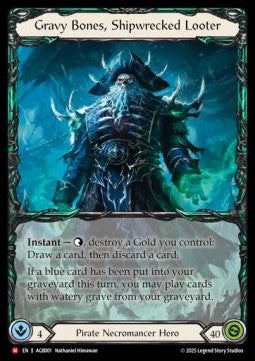 Gravy Bones, Shipwrecked Looter (Regular) - Armory Deck: Gravy Bones (Majestic) [AGB-001]