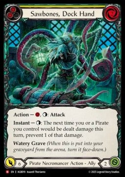 Sawbones, Dockhand (Regular) - Armory Deck: Gravy Bones (Majestic) [AGB-019]