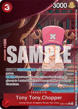 Tony Tony.Chopper (EB02-003) (V.2) - Anime 25th Collection (Alternate Art) [EB02-003]