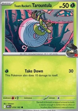 Team Rocket's Tarountula
