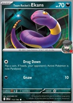 Team Rocket's Ekans