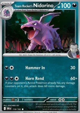 Team Rocket's Nidorino