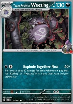 Team Rocket's Weezing