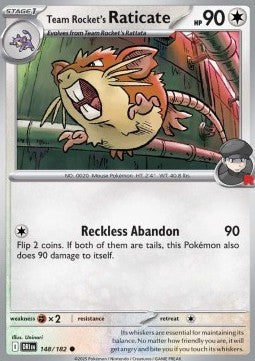 Team Rocket's Raticate