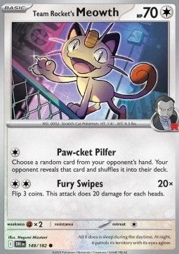 Team Rocket's Meowth