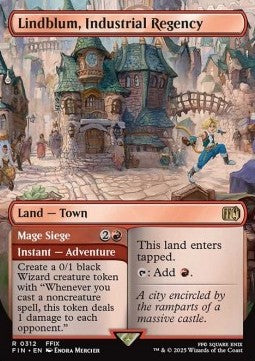Lindblum, Industrial Regency // Mage Siege - FINAL FANTASY: Extras (Rare) [XFIN-312]