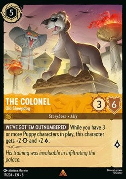 The Colonel - Old Sheepdog - Reign of Jafar (Rare) [8JAF-17]