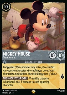 Mickey Mouse - Giant Mouse - Reign of Jafar (Legendary) [8JAF-199]