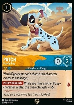 Patch - Playful Pup