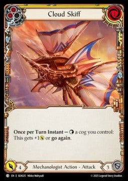 Cloud Skiff (Yellow) (Regular) - High Seas (Common) [SEA-025]