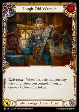 Tough Old Wrench (Yellow) (Regular) - High Seas (Common) [SEA-034]