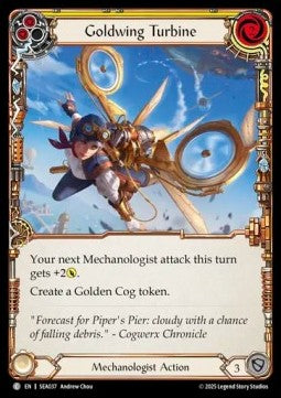 Goldwing Turbine (Yellow) (Regular) - High Seas (Common) [SEA-037]