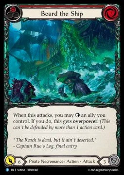 Board the Ship (Regular) - High Seas (Rare) [SEA-053]