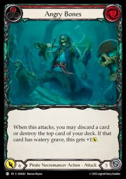Angry Bones (Red) (Regular) - High Seas (Common) [SEA-062]