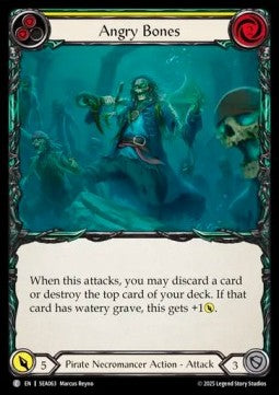 Angry Bones (Yellow) (Regular) - High Seas (Common) [SEA-063]