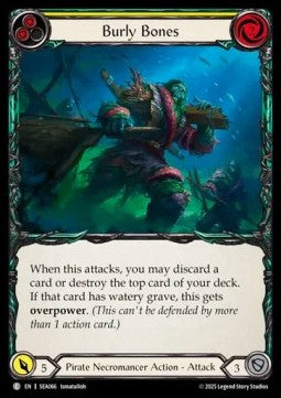 Burly Bones (Yellow) (Regular) - High Seas (Common) [SEA-066]