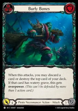 Burly Bones (Blue) (Regular) - High Seas (Common) [SEA-067]