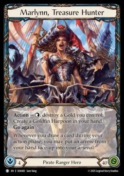 Marlynn, Treasure Hunter (Regular) - High Seas (Token) [SEA-082]