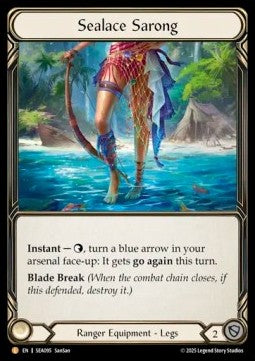 Sealace Sarong (Rainbow Foil) - High Seas (Legendary) [SEA-095]