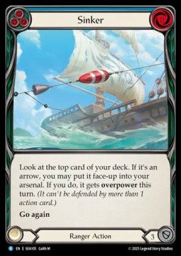 Sinker (Regular) - High Seas (Rare) [SEA-105]