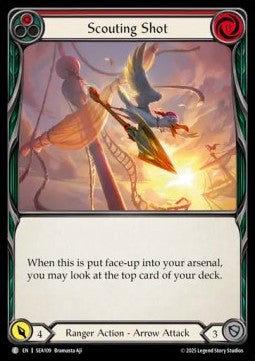 Scouting Shot (Rainbow Foil) - High Seas (Common) [SEA-109]