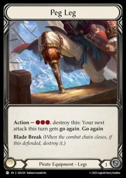 Peg Leg (Regular) - High Seas (Common) [SEA-129]
