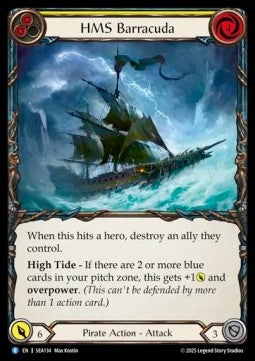 HMS Barracuda (Regular) - High Seas (Rare) [SEA-134]