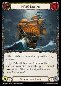 HMS Kraken (Regular) - High Seas (Rare) [SEA-135]