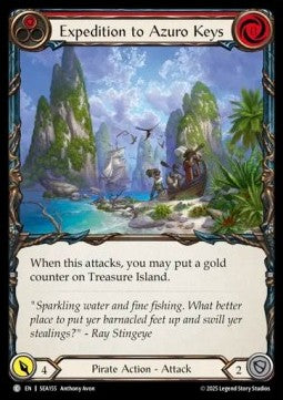 Expedition to Azuro Keys (Rainbow Foil) - High Seas (Common) [SEA-155]