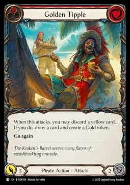 Golden Tipple (Red) (Regular) - High Seas (Common) [SEA-159]