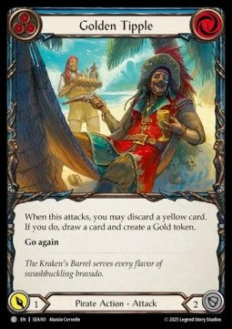 Golden Tipple (Blue) (Regular) - High Seas (Common) [SEA-161]