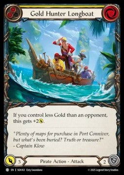 Gold Hunter Longboat (Regular) - High Seas (Common) [SEA-163]
