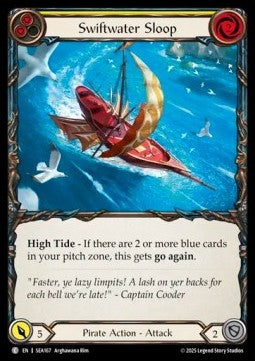 Swiftwater Sloop (Yellow) (Regular) - High Seas (Common) [SEA-167]