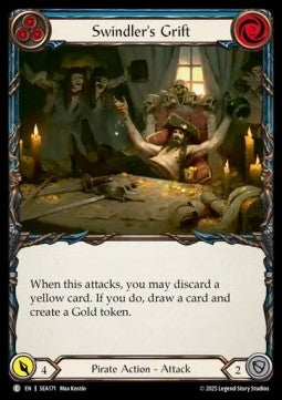 Swindler's Grift (Blue) (Regular) - High Seas (Common) [SEA-171]
