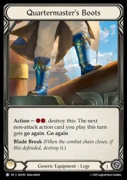 Quartermaster's Boots (Regular) - High Seas (Common) [SEA-185]