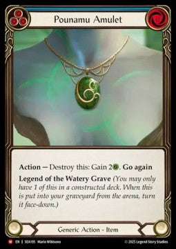 Pounamu Amulet (Regular) - High Seas (Majestic) [SEA-195]