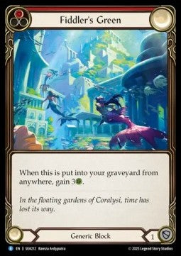 Fiddler's Green (Red) (Regular) - High Seas (Rare) [SEA-212]