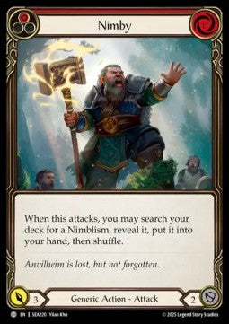 Nimby (Red) (Regular) - High Seas (Common) [SEA-220]