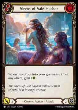 Sirens of Safe Harbor (Yellow) (Regular) - High Seas (Common) [SEA-227]