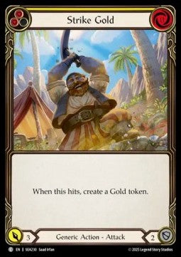 Strike Gold (Yellow) (Regular) - High Seas (Common) [SEA-230]