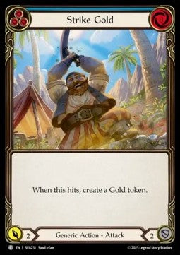 Strike Gold (Blue) (Regular) - High Seas (Common) [SEA-231]