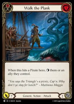 Walk the Plank (Red) (Regular) - High Seas (Common) [SEA-235]