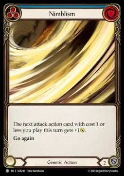 Nimblism (Blue) (Regular) - High Seas (Common) [SEA-240]
