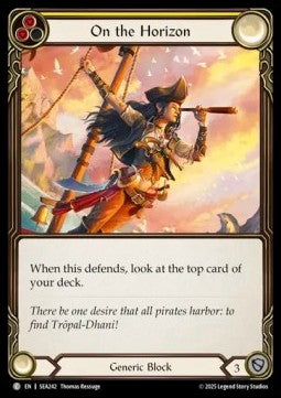On the Horizon (Yellow) (Regular) - High Seas (Common) [SEA-242]